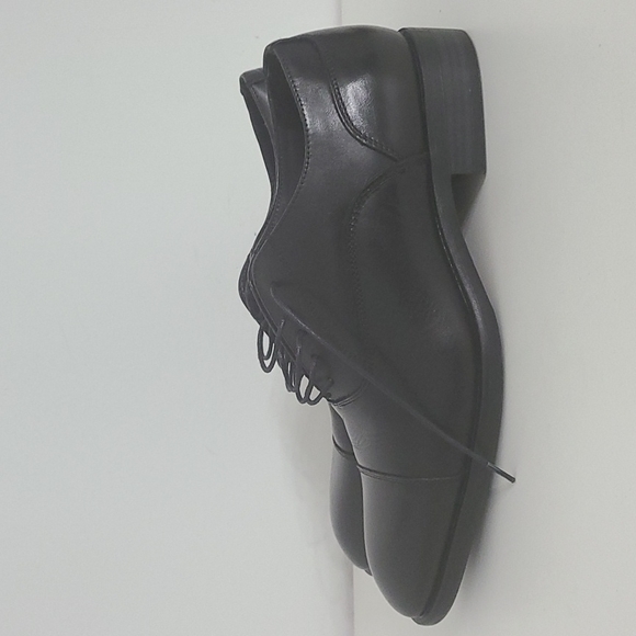 Nordstrom black leather oxford - Picture 3 of 6